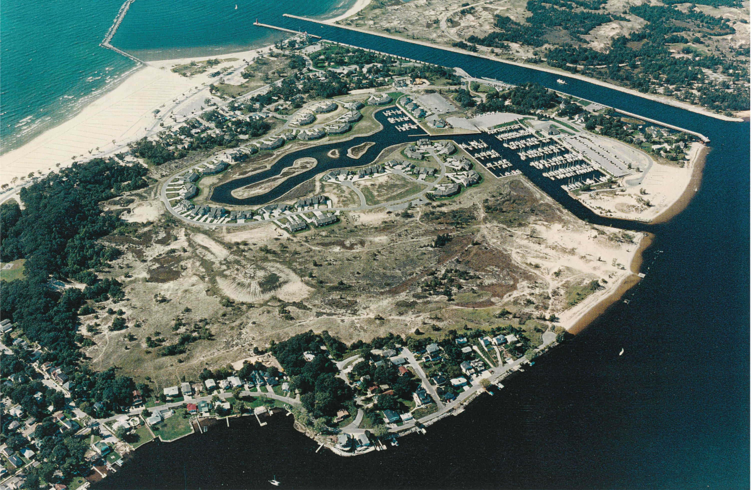 Pigeon Hill Overhead View