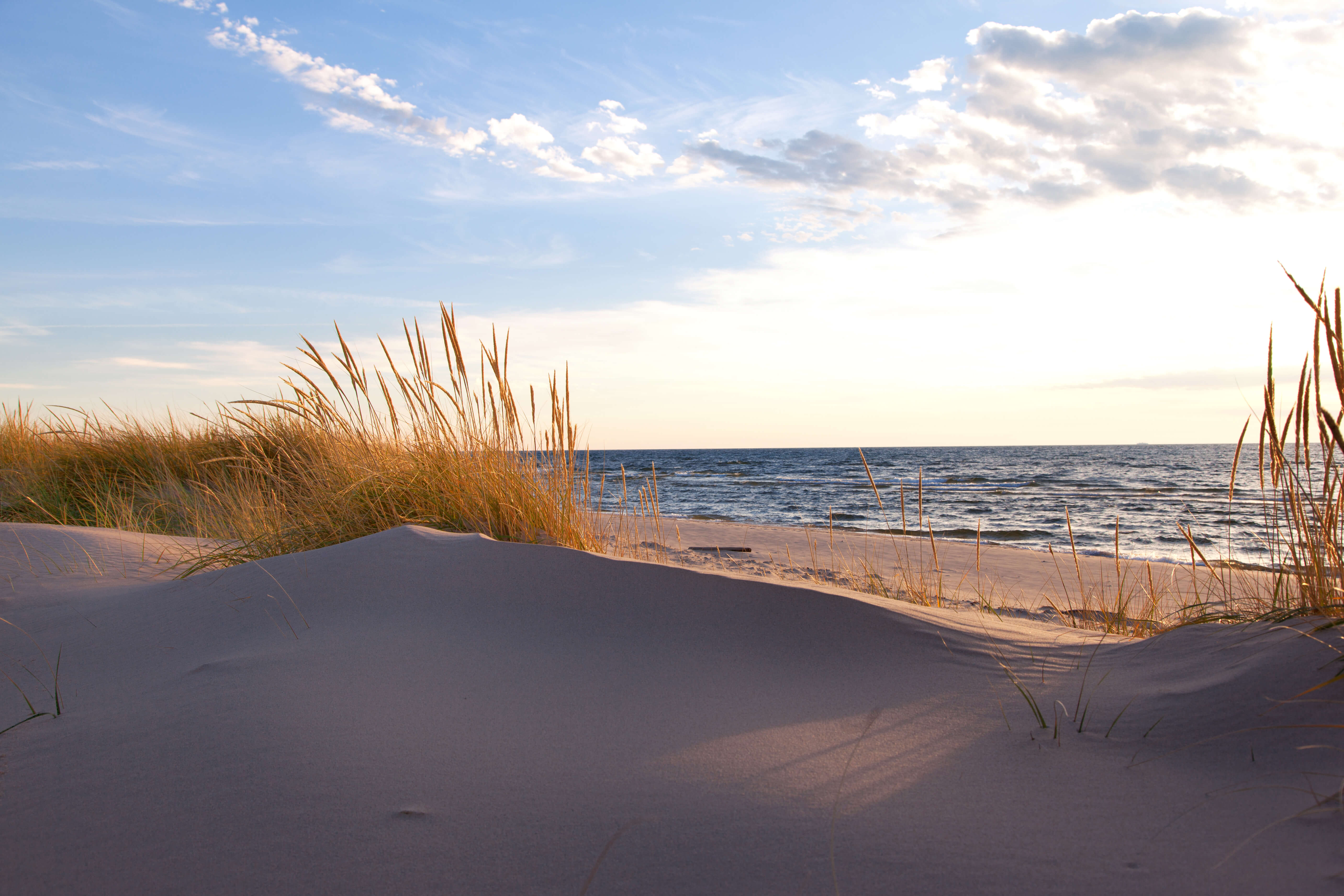 Sunset at beach